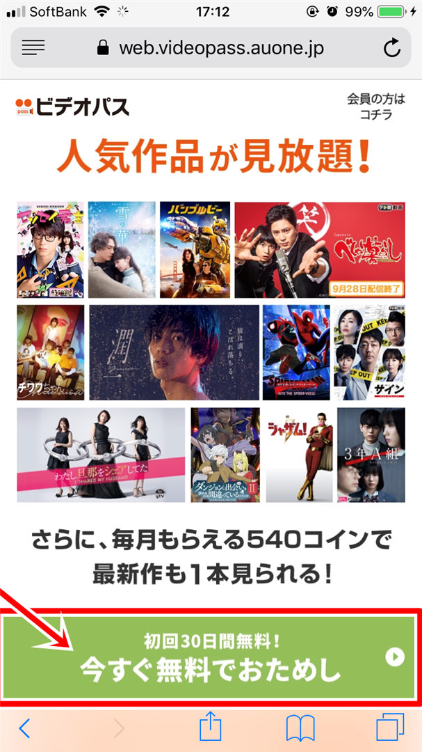 ビデオパスはau以外だと登録できない?見放題プランの登録方法!